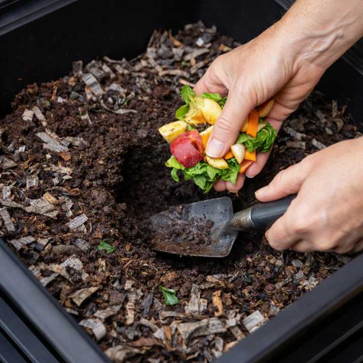 Master feeding your worm farm by burying kitchen scraps in pockets to avoid pests and odors.