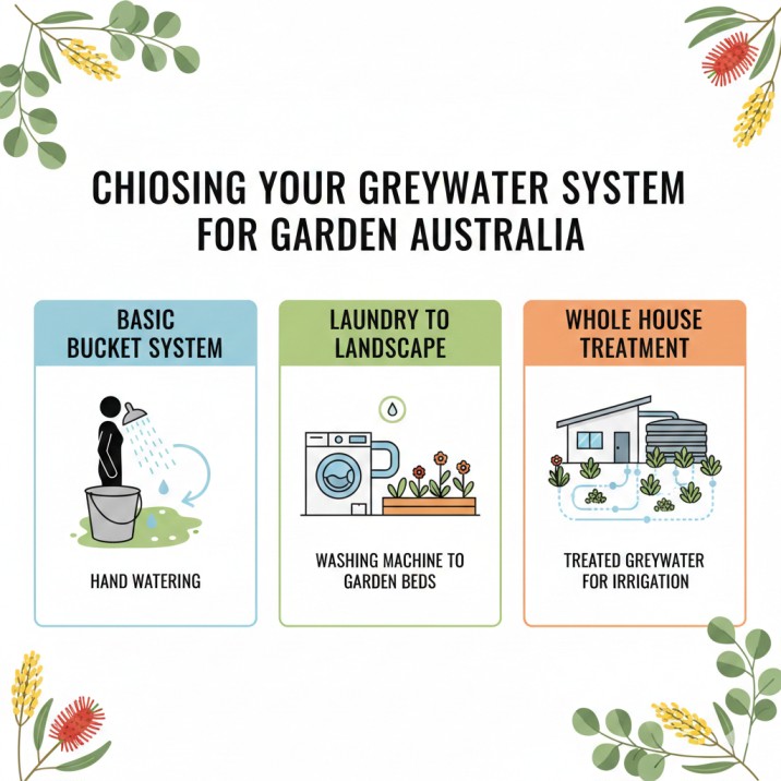 Choosing Your Greywater System for Garden Australia
