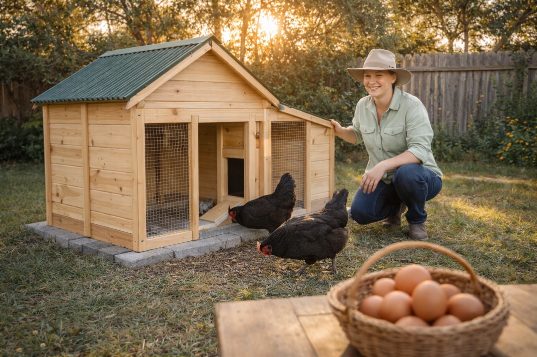 The ultimate safe and functional home for your flock: building your own DIY chicken coop backyard Australia.
