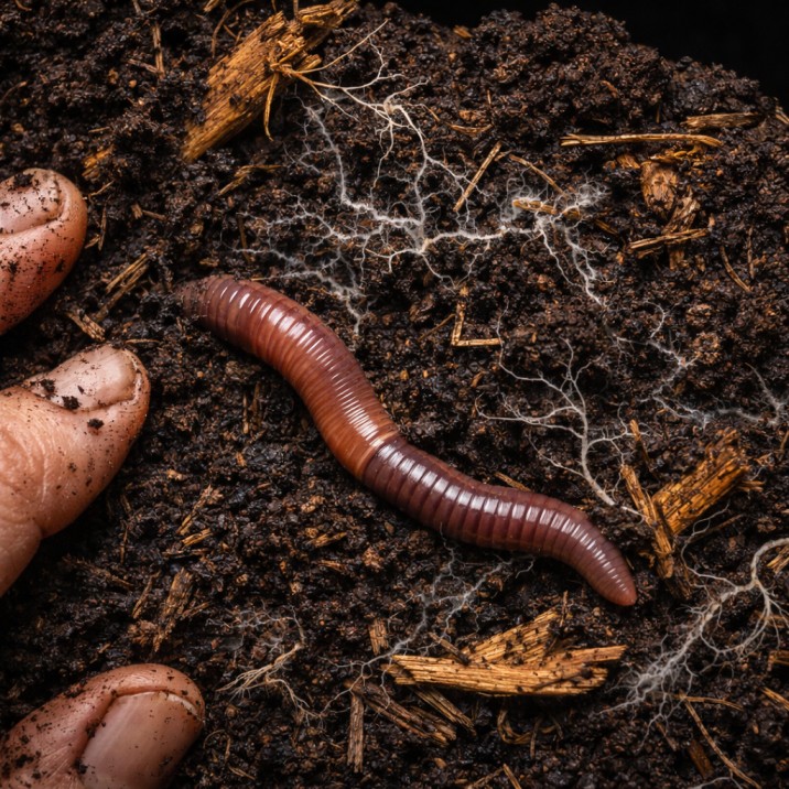 Life In the garden soil