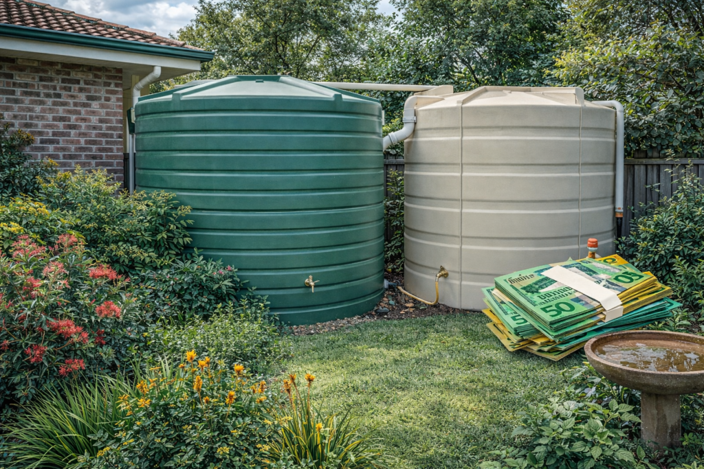 Rainwater Tank Rebates in Australia 