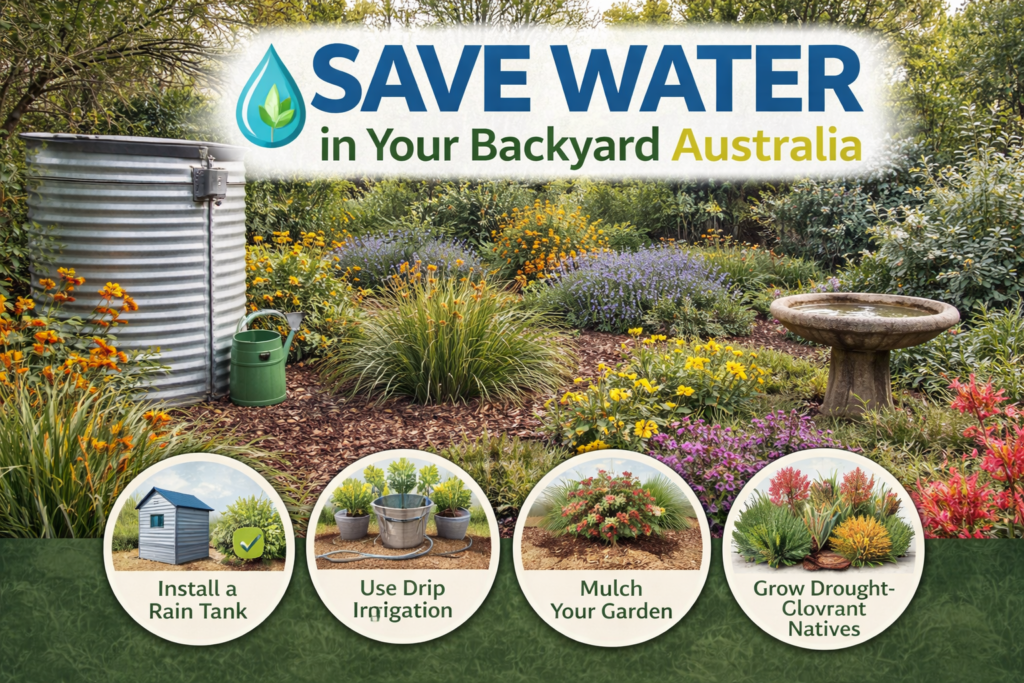 Save Water in Your Backyard 